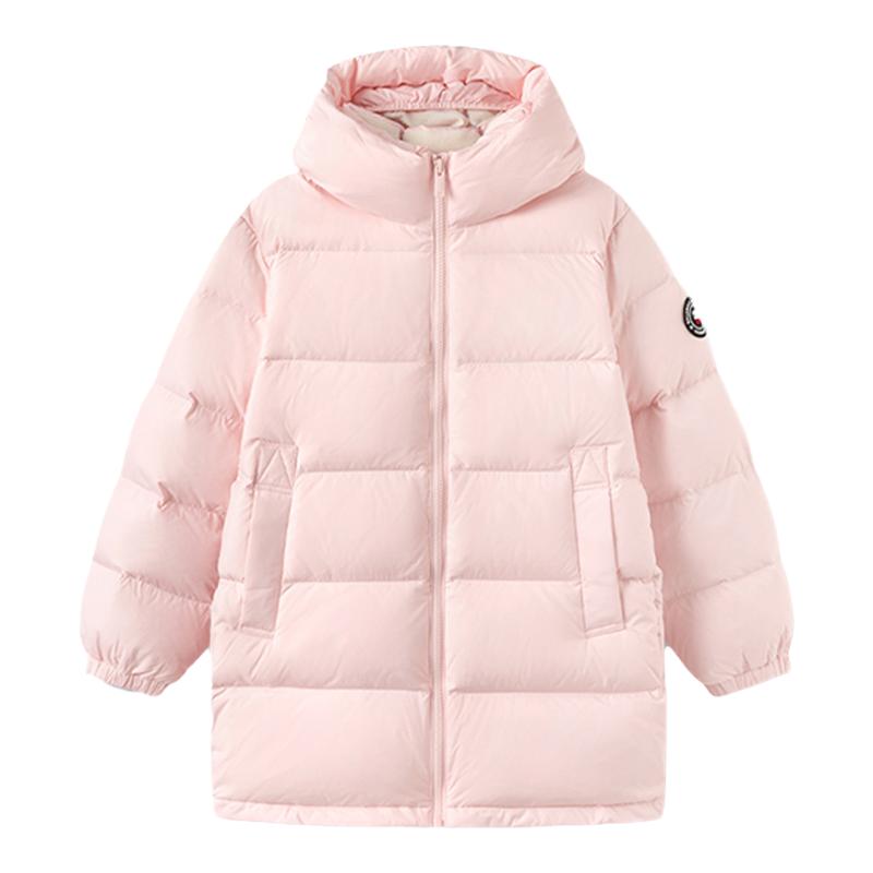巴拉巴拉女童连帽羽绒服儿童加厚