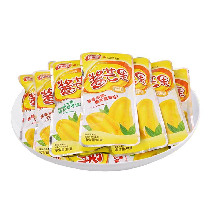 佳宝酱芒果500g原味果干零食果脯干果儿童网红休闲零食小吃办公室