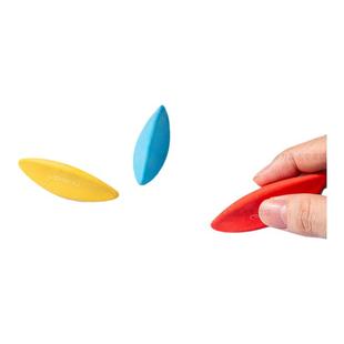 得力纽赛棱净大师橡皮擦无屑超干净小学生专用三角棱形擦拭成条