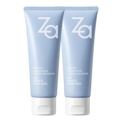 Za姬芮氨基酸洗面奶洁面膏温和清洁不拔干敏肌男女可用正品旗舰店