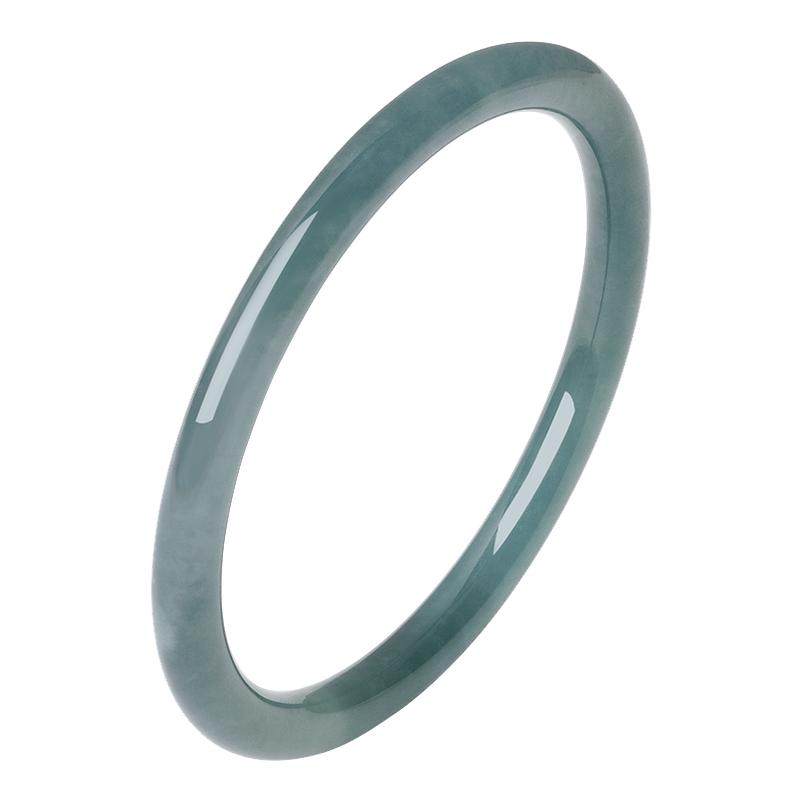 周大生空山新雨春涧玉镯子手镯