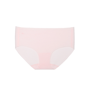透气 薄夏季 爱慕面膜内裤 女抗菌纯棉里档冰丝感女士中腰无痕平角裤