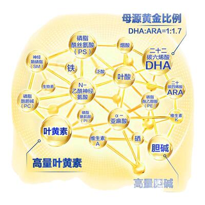 飞鹤飞帆3段婴幼儿奶粉1600g盒装