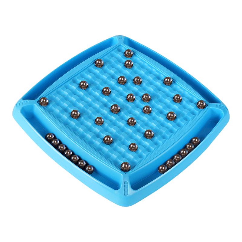 踩雷磁力对战棋棋子吸铁石球效应训练儿童专注力亲子互动益智玩具图片