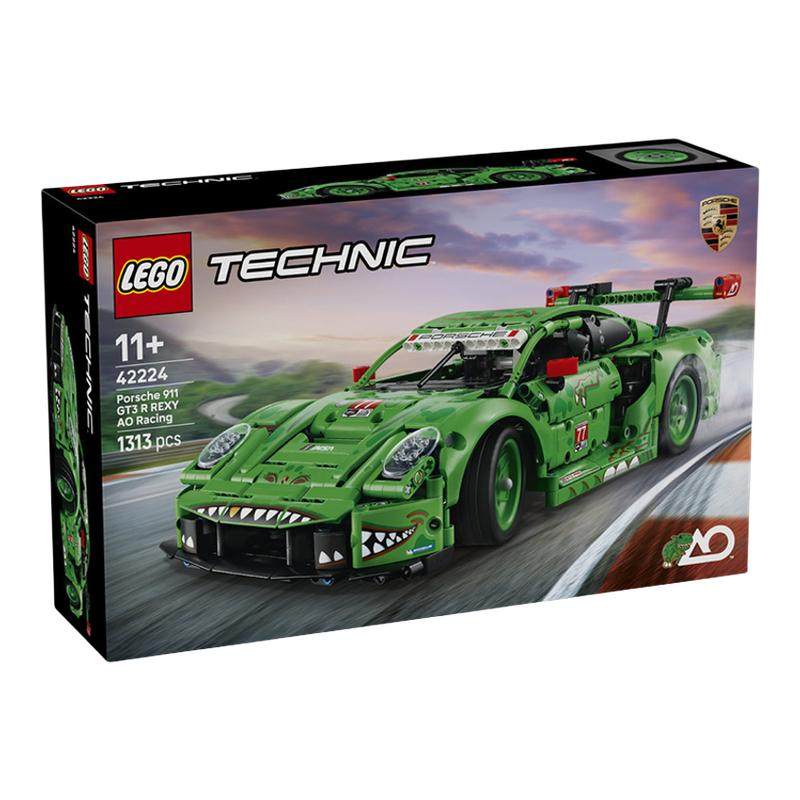 乐高机械组系列42224保时捷911 GT3赛车男孩礼物儿童礼物积木玩具,玩具/童车/益智/积木/模型,普通塑料积木,淘宝优惠券,粉丝福利购,淘宝优惠卷