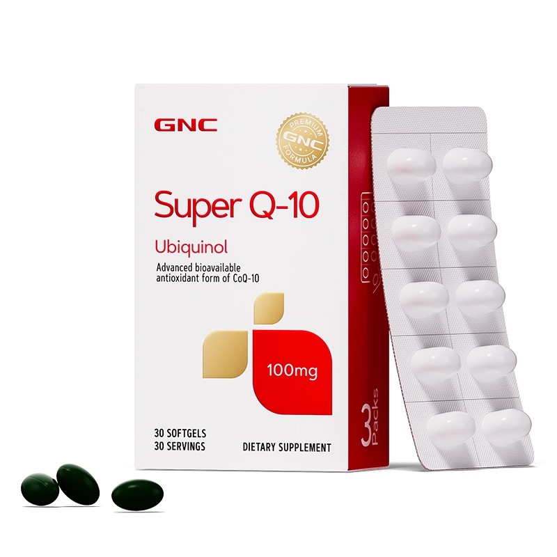 GNC健安喜还原型辅酶100mg30粒