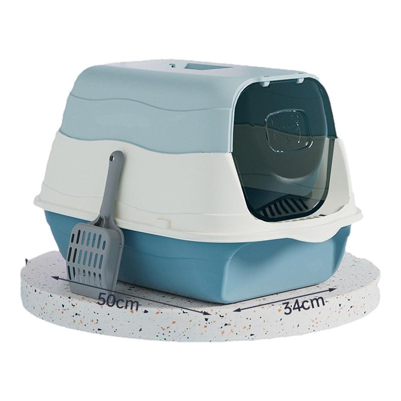 网红超大号全封闭式猫砂盆