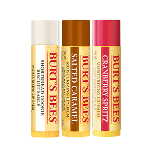 美国伯特小蜜蜂润唇膏保湿滋润补水防干裂多口味无色男女儿童2支