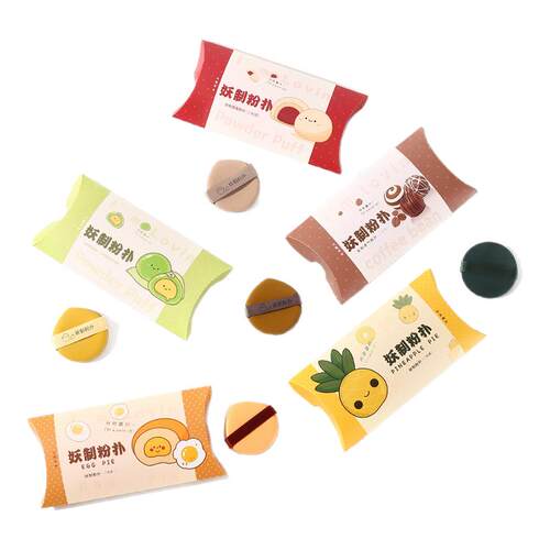 真香这个粉扑！妖制菠萝派蛋黄派粉扑干湿两用气垫皮粉扑