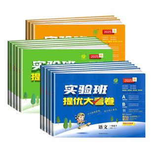 2025实验班提优大考卷一二三四五六年级上下册语文数学英语人教版 期末同步练习册训练学霸提优大试卷测试卷全套培优 北师大苏教单元