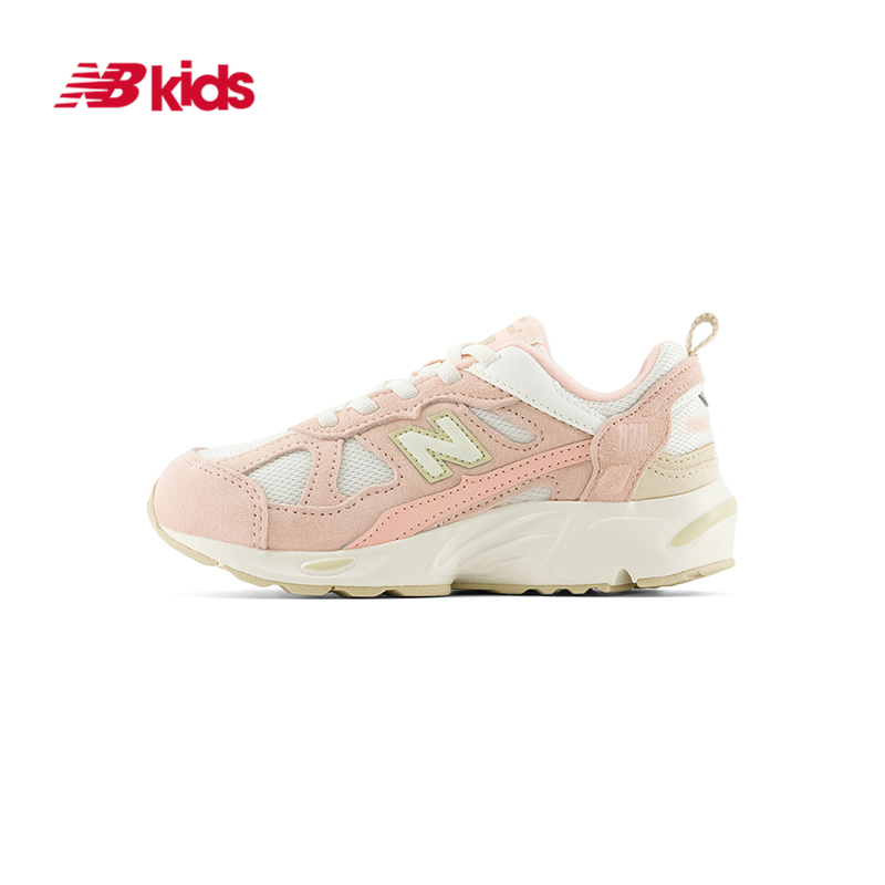 Newbalance nb官方童鞋 4~7岁中童秋季新品网面复古拼接运动鞋878