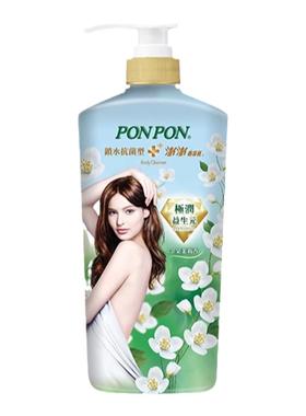 台湾nice耐斯澎澎沐浴露ponpon香浴乳锁水抗菌持久留香正品蓬松