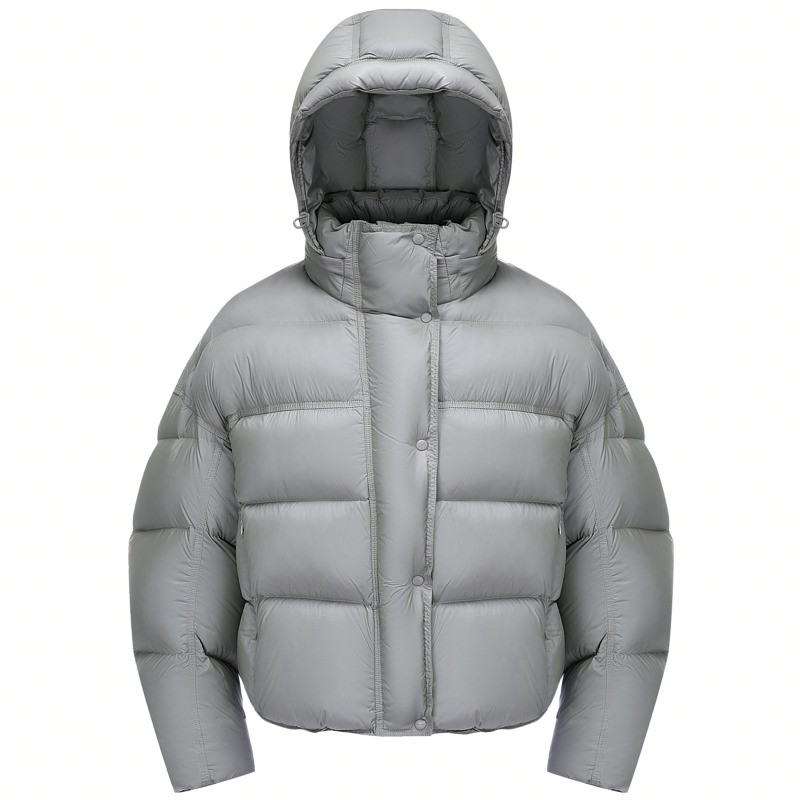 波司登冬经典泡芙时尚甜美休闲高蓬厚短款羽绒服连帽外套