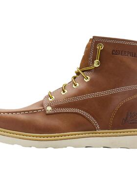 CAT卡特新款男鞋复古单鞋户外时尚休闲潮流百搭高帮工装靴