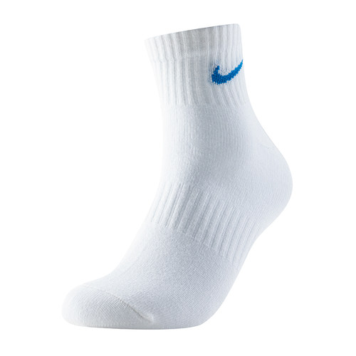 茵特丨NIKE耐克三双装白色袜子男袜女袜2026秋季新款速干透气短袜