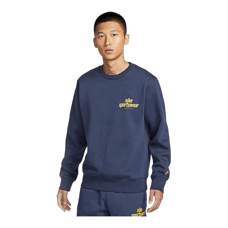 Nike耐克复古加绒圆领卫衣