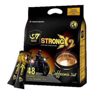 饮旗舰正品 越南进口特浓g7三合一速溶咖啡粉原味浓醇便携条袋装