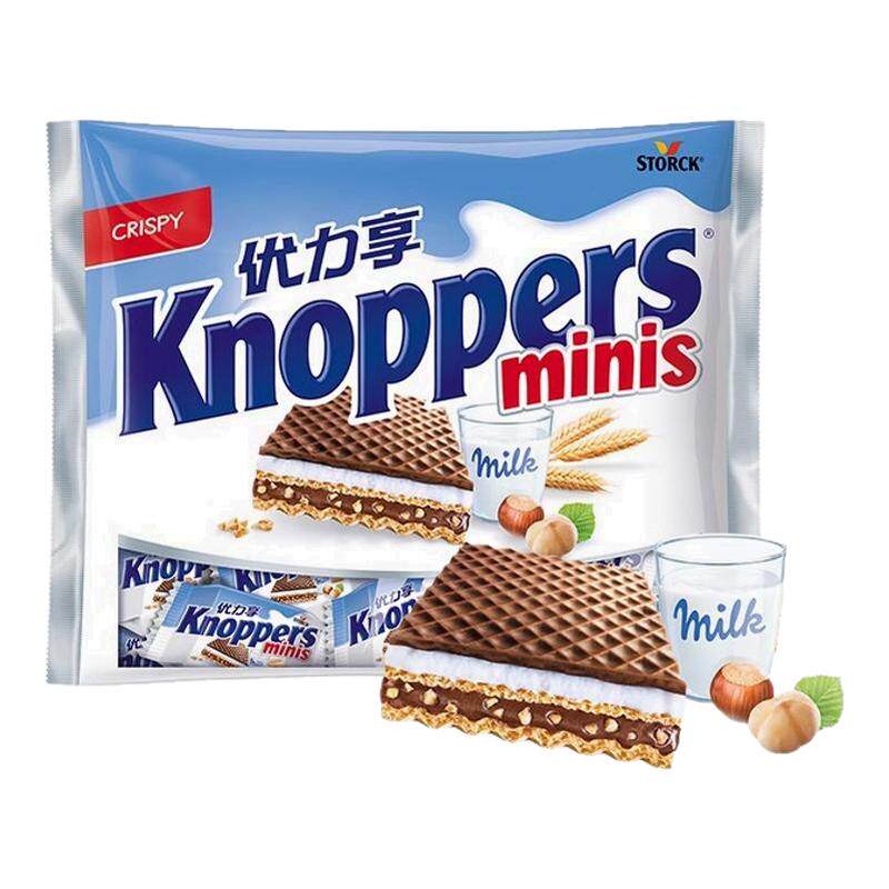 Knoppers优力享威化600g饼干