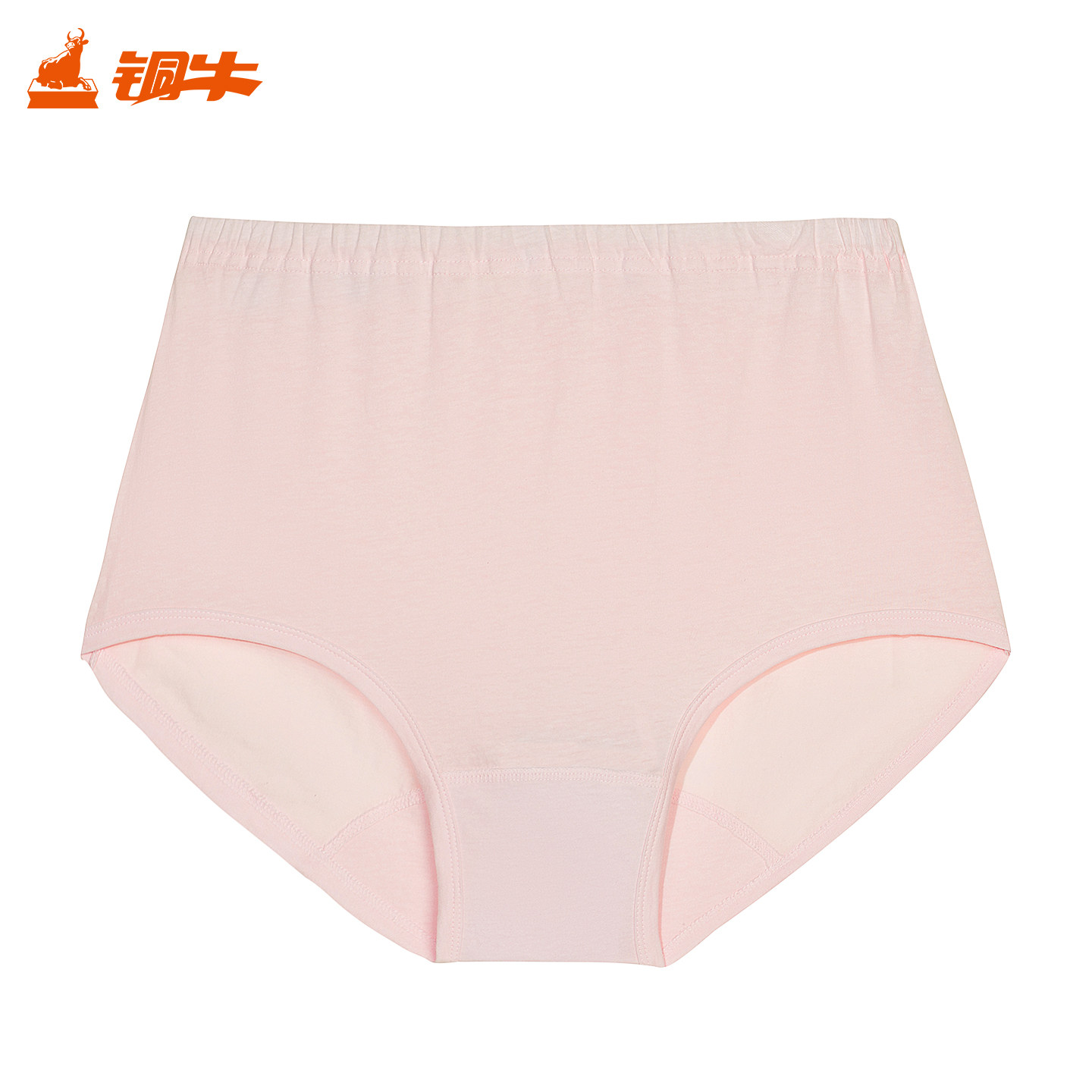 Topnew/铜牛中老年大码纯棉内裤 女士加肥型透气高腰三角裤VC005