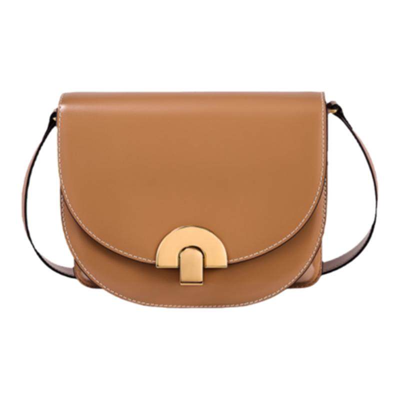 DISSONA迪桑娜女包庄园单肩斜挎包质感腋下小方包通勤半圆马鞍包b