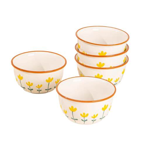 山菊花釉下彩陶瓷餐具