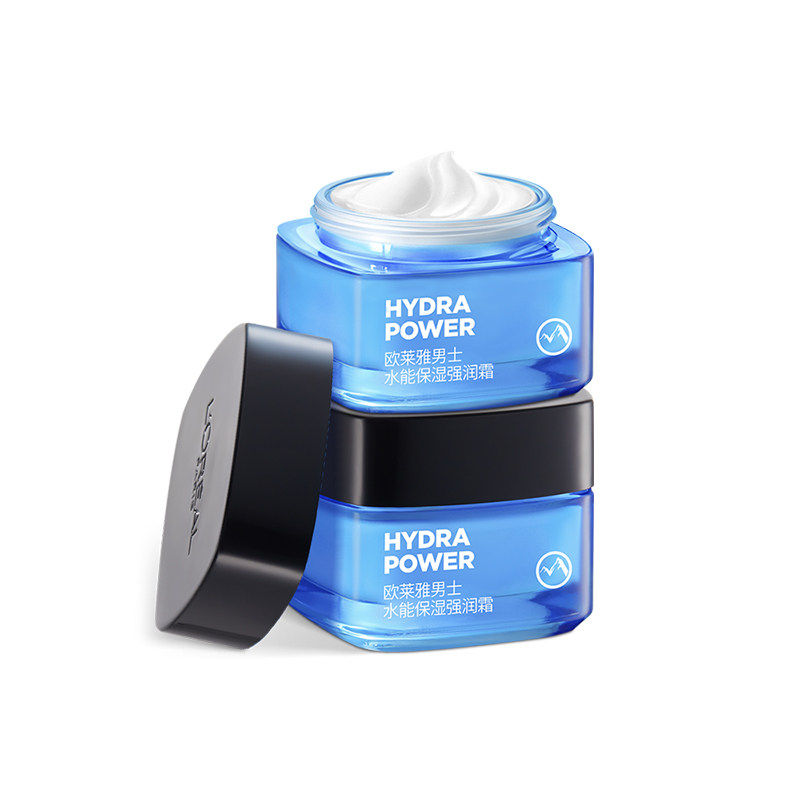 欧莱雅秋冬面霜男士专用滋润补水强润霜润护肤擦脸部旗舰店正品