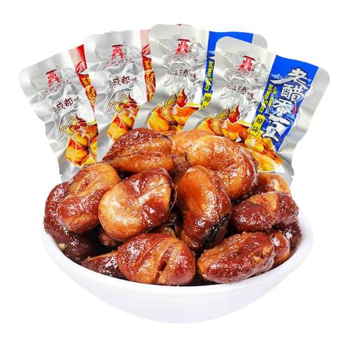 百年吴府记老醋蚕豆458g 兰花豆糖醋酸香辣 赵露思推荐同款零食