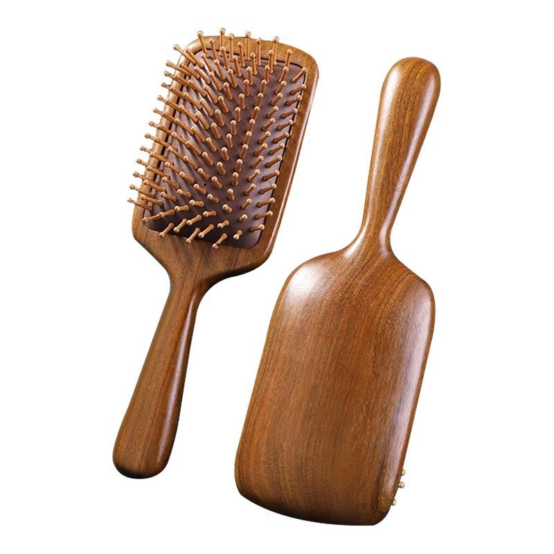 深艾金丝檀木气囊按摩梳