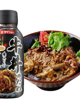 日本进口大逸昌牛丼汁肥牛盖饭照烧酱大昌调味汁烤肉酱寿喜汁175g