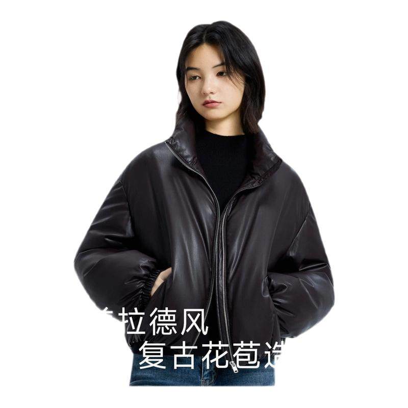 美特斯邦威羽绒服女冬季新款鸭绒保暖加厚短款黑夹克修身外套,女装/女士精品,羽绒服,淘宝优惠券,粉丝福利购,淘宝优惠卷