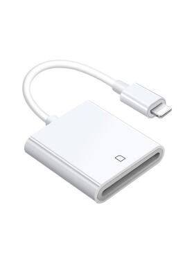 正品手机读卡器转SD/TF存储卡适用苹果17/16/14/13手机转单反相机iphone12/15/ipad连typec转换读取无人机卡