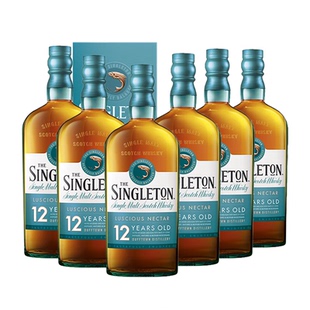 苏格登达夫镇12年单一麦芽威士忌 700ml*6 海外原瓶进口 斯佩塞区