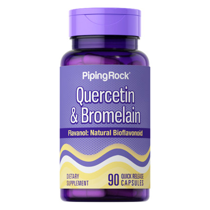 B美国进口NAC菠萝蛋白酶复合肺部槲皮素立清保养品肺清片保健品