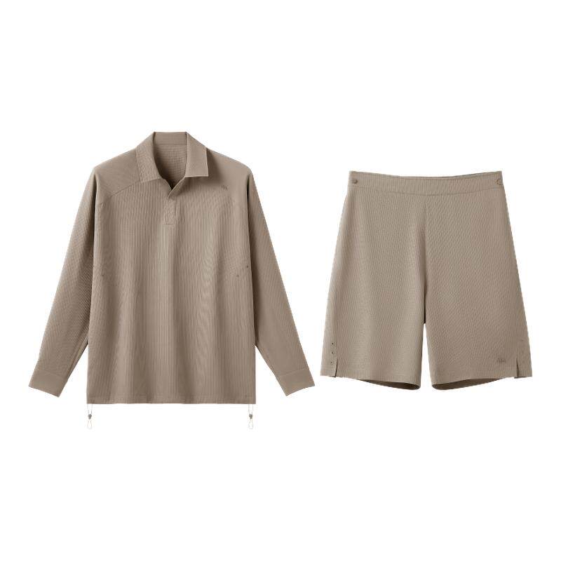 蕉下男士防晒衬衫户外涉水服游泳套装夏季速干长袖泳衣运动风泳裤
