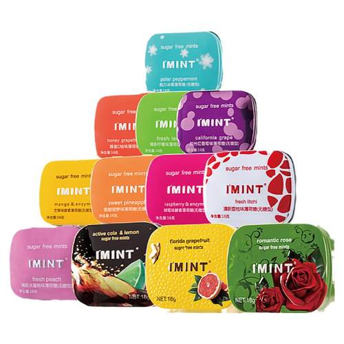益美滋薄荷糖无糖清新口气