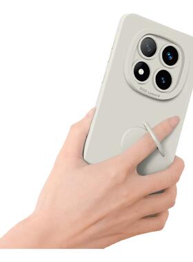 指环支架适用红米note15手机壳新款note14pro+保护套高级感13全包防摔12Turbo液态硅胶11男女带手绳的10软外
