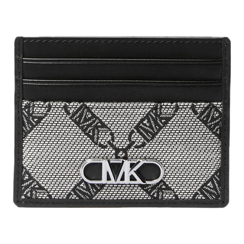 MICHAEL KORS MK Hudson 男士菱形格链提花手拿卡包