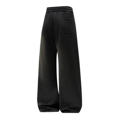 加绒加厚宽松卫裤男士宽松休闲裤