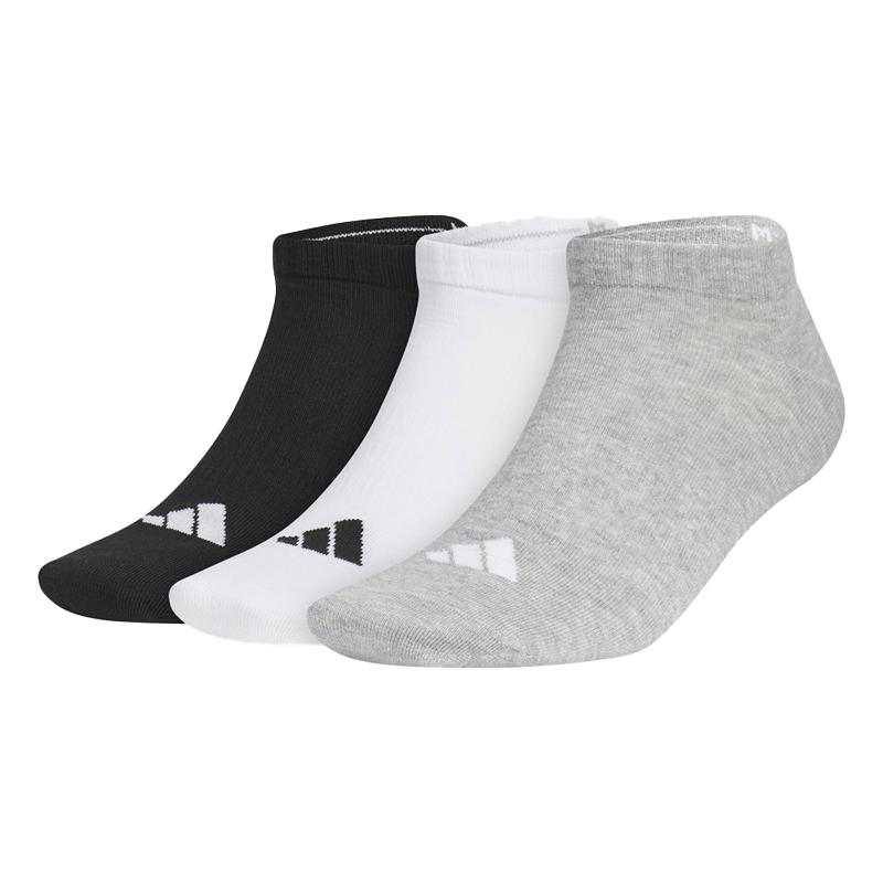Adidas阿迪达斯男袜女袜2025秋季新款简约运动休闲短筒袜JC9266