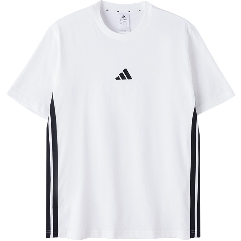 Adidas阿迪达斯短袖男T恤官网正品新款运动休闲男装透气圆领上衣