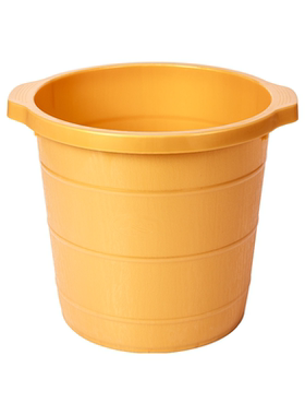 高桶牛筋泡脚桶耐摔加厚塑料桶按摩足浴桶家用加高过小腿洗脚盆