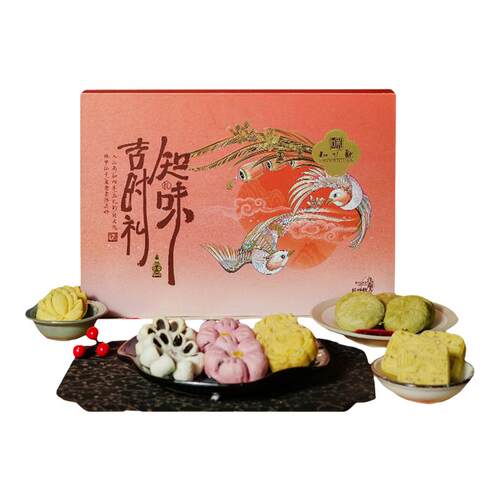 知味观绿豆糕528g盒装