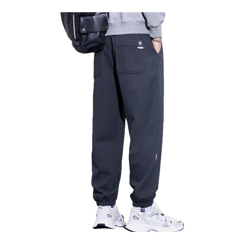 吉普束脚裤宽松运动休闲裤长裤男