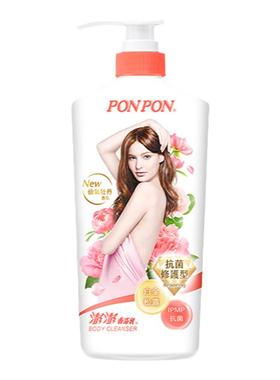 nice耐斯澎澎ponpon沐浴露台湾香浴乳抗菌修护持久留香正品蓬松