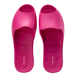 步术中国台湾进口鱼嘴护脚趾防撞伤专利拖鞋 室内防滑家居浴室用