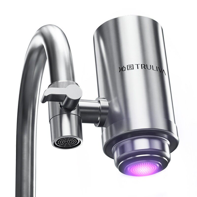 【新品】沁园净水器家用厨房水龙头自来水过滤器不锈钢直饮可清洗