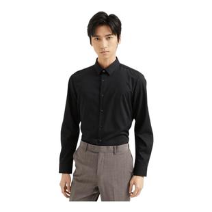 男2025秋季 衬衫 利郎青年商务长袖 休闲衬衣男Q4QZC005 抗皱舒适