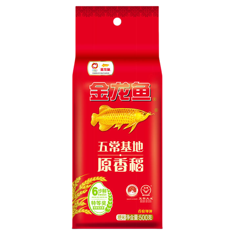 金龙鱼东北五常大米原香稻500g