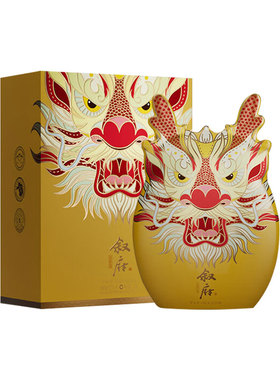 【叙府官方授权】叙府龙年生肖纪念52度1.25L浓香型白酒礼盒送礼