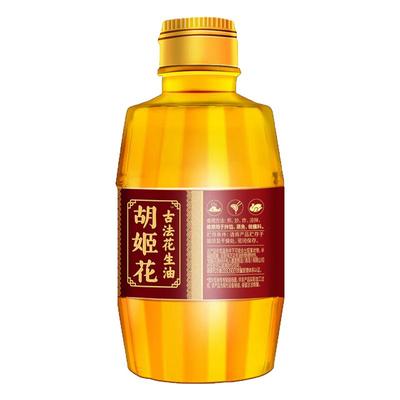 胡姬花古法小榨花生油400ml家用食用油宿舍炒菜便携食用油